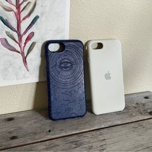 iPhone SE 2nd Gen Case Apple White GUC (blue sold)